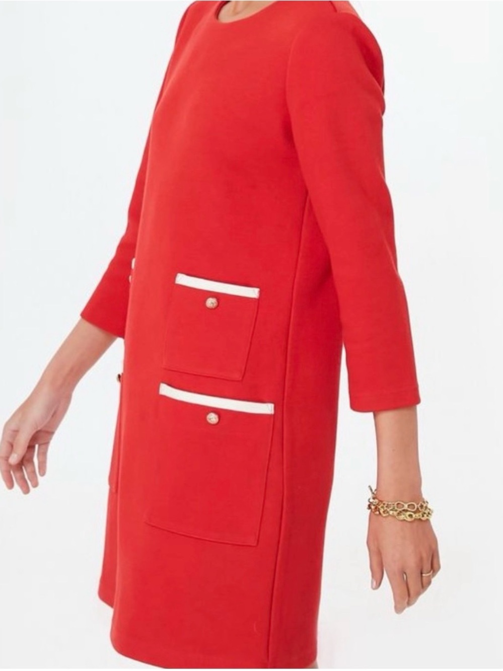 Tuckernuck Francoise Dress in Red